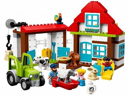 Конструктор из серии Lego Duplo - День на ферме 